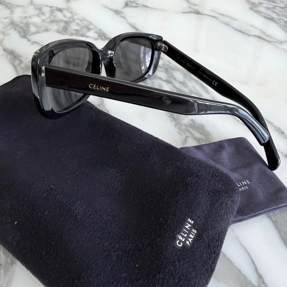 Celine‎ Reflective Sunglasses CL400720l Black Mens Unisex